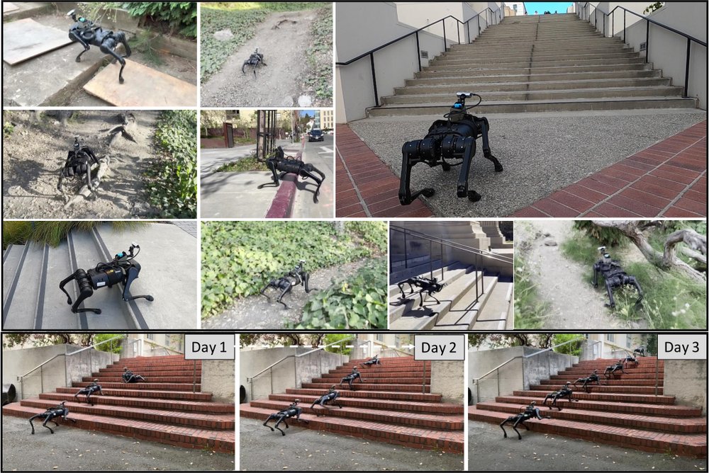 Learning Visual Locomotion with Cross-Modal Supervision Figure 1