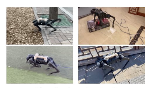 AMP in the wild: Learning robust, agile, natural legged locomotion skills Figure 1