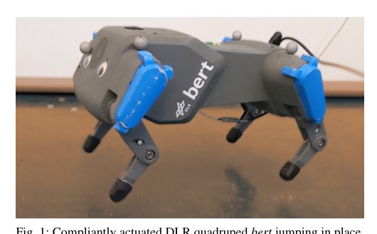 Learning to Exploit Elastic Actuators for Quadruped Locomotion Figure 1