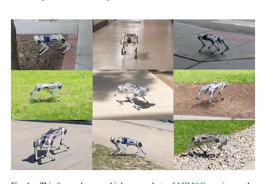 Reinforcement Learning for Legged Robots: Motion Imitation from Model-Based Optimal Control Figure 1