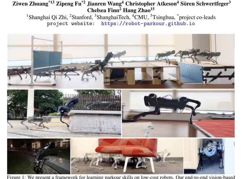 Robot Parkour Learning Figure 1