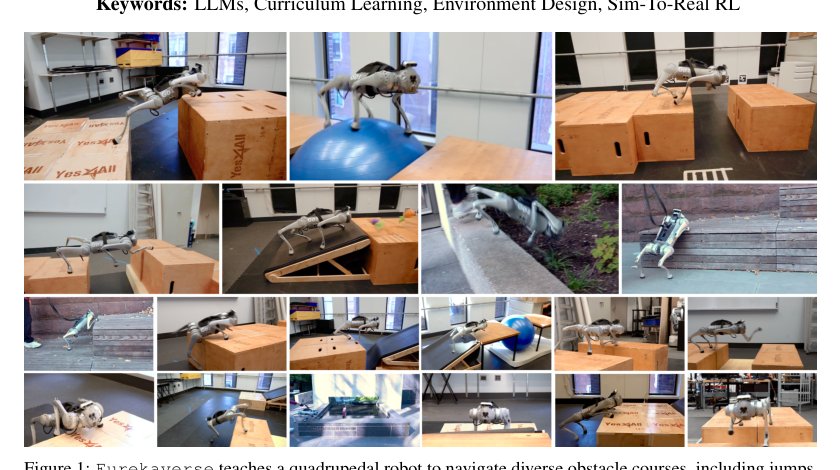Eurekaverse: Environment Curriculum Generation via Large Language Models Figure 1