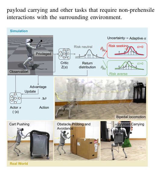 Bipedalism for Quadrupedal Robots: Versatile Loco-Manipulation through Risk-Adaptive Reinforcement Learning Figure 1