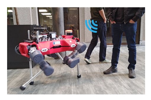 Obstacle-Avoidant Leader Following with a Quadruped Robot Figure 1