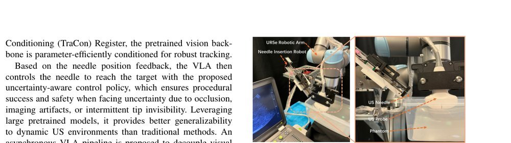 A Vision-Language-Action Model for Adaptive Ultrasound-Guided Needle Insertion and Needle Tracking figure