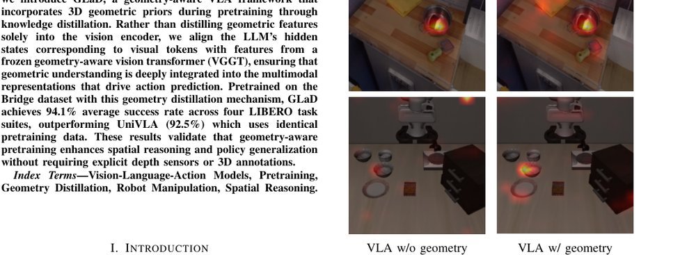 GLaD: Geometric Latent Distillation for Vision-Language-Action Models figure
