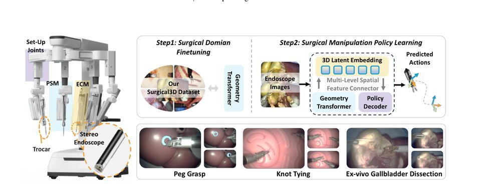 Learning Surgical Robotic Manipulation with 3D Spatial Priors figure