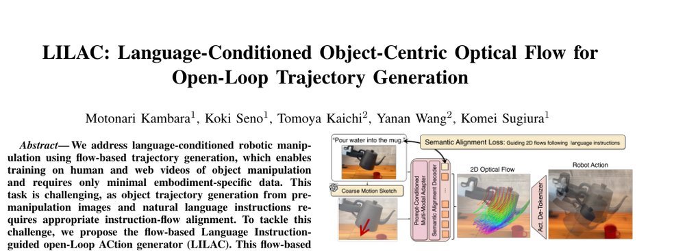 LILAC: Language-Conditioned Object-Centric Optical Flow for Open-Loop Trajectory Generation figure