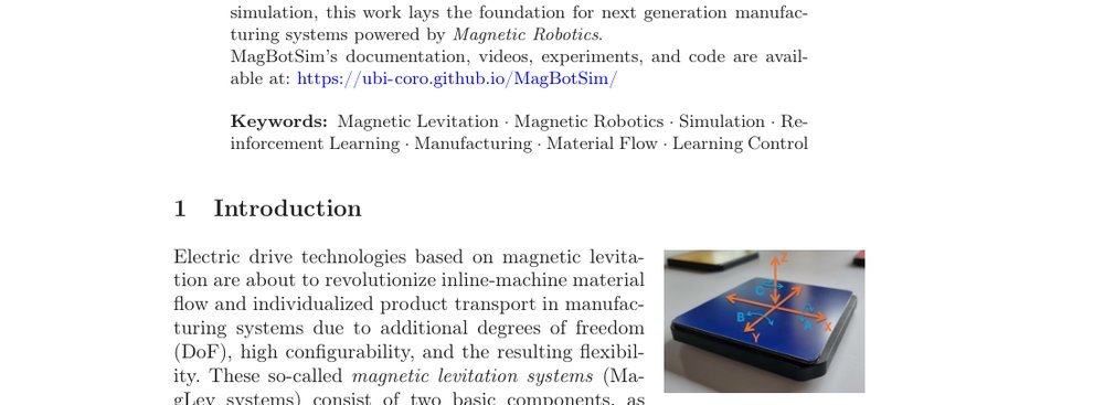 MagBotSim: Physics-Based Simulation and Reinforcement Learning Environments for Magnetic Robotics figure