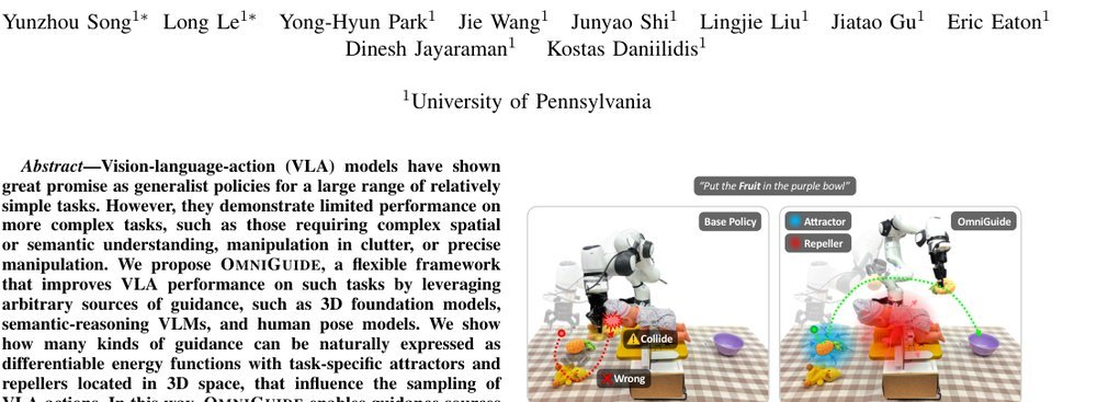 OmniGuide: Universal Guidance Fields for Enhancing Generalist Robot Policies figure