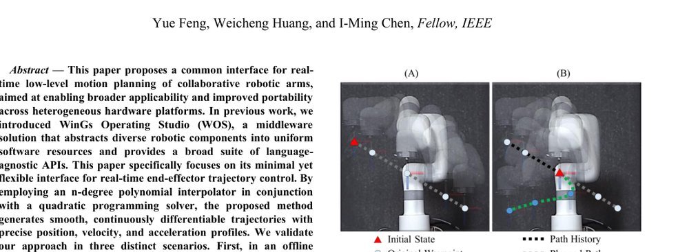 One Interface, Many Robots: Unified Real-Time Low-Level Motion Planning for Collaborative Arms figure
