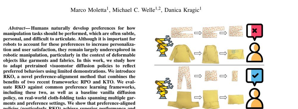 Preference Aligned Visuomotor Diffusion Policies for Deformable Object Manipulation figure