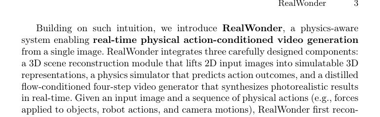 RealWonder: Real-Time Physical Action-Conditioned Video Generation figure