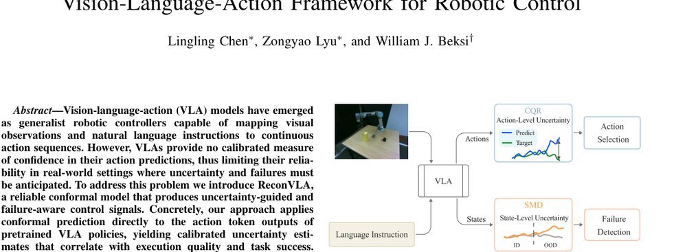 ReconVLA: An Uncertainty-Guided and Failure-Aware Vision-Language-Action Framework for Robotic Control figure