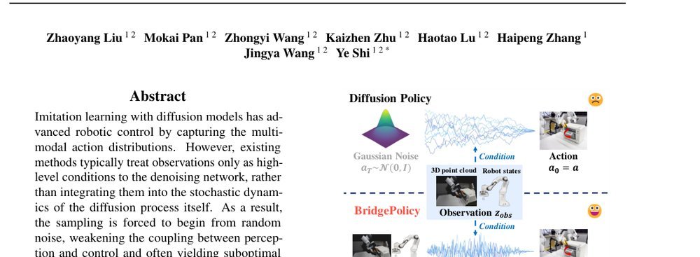 Sample from What You See: Visuomotor Policy Learning via Diffusion Bridge with Observation-Embedded Stochastic Differential Equation figure