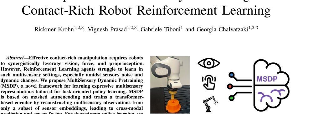 Self-Supervised Multisensory Pretraining for Contact-Rich Robot Reinforcement Learning figure