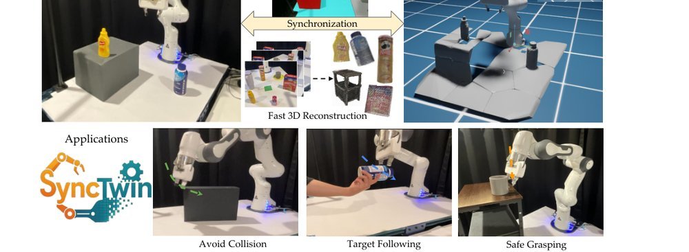 SyncTwin: Fast Digital Twin Construction and Synchronization for Safe Robotic Grasping figure