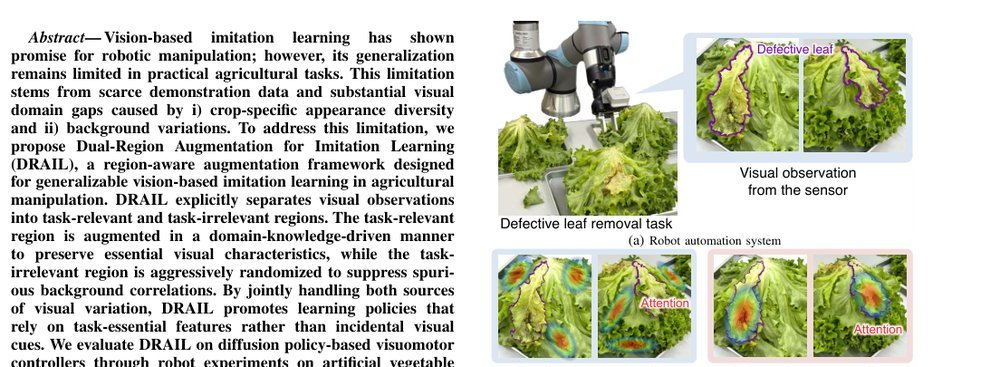 Task-Relevant and Irrelevant Region-Aware Augmentation for Generalizable Vision-Based Imitation Learning in Agricultural Manipulation figure