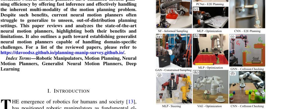 Toward Generalist Neural Motion Planners for Robotic Manipulators: Challenges and Opportunities figure