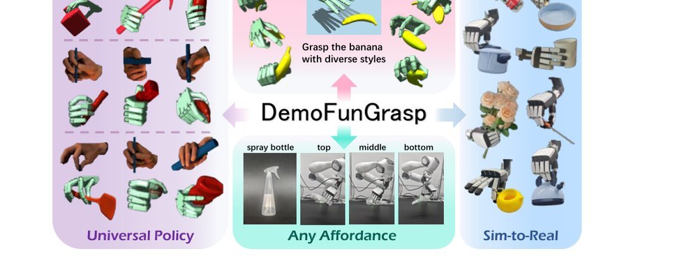 Universal Dexterous Functional Grasping via Demonstration-Editing Reinforcement Learning figure