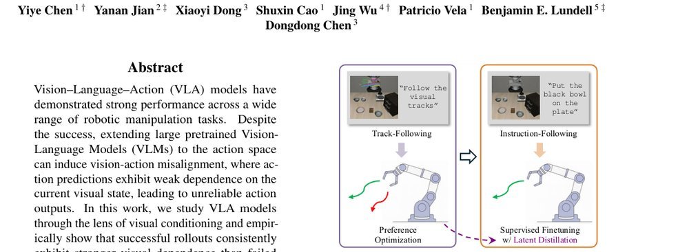 VISTA: Enhancing Visual Conditioning via Track-Following Preference Optimization in Vision-Language-Action Models figure