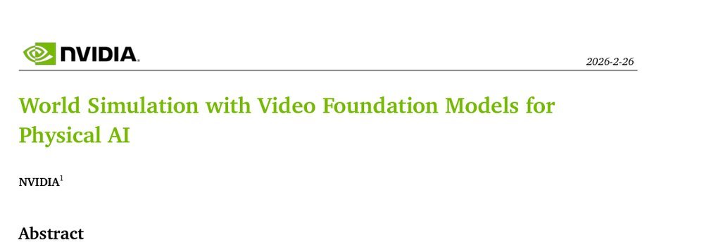 World Simulation with Video Foundation Models for Physical AI figure