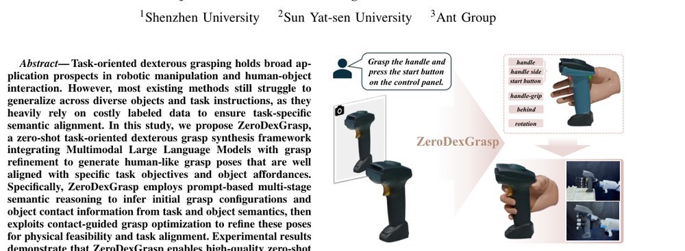ZeroDexGrasp: Zero-Shot Task-Oriented Dexterous Grasp Synthesis with Prompt-Based Multi-Stage Semantic Reasoning figure