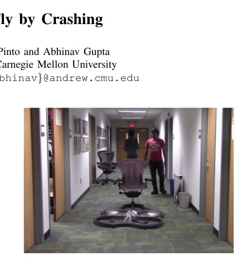 Learning to Fly by Crashing Figure 1