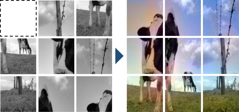 Learning Image Representations by Completing Damaged Jigsaw Puzzles Figure 1