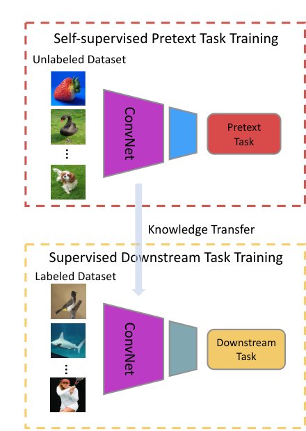 Self-supervised Visual Feature Learning with Deep Neural Networks: A Survey Figure 1