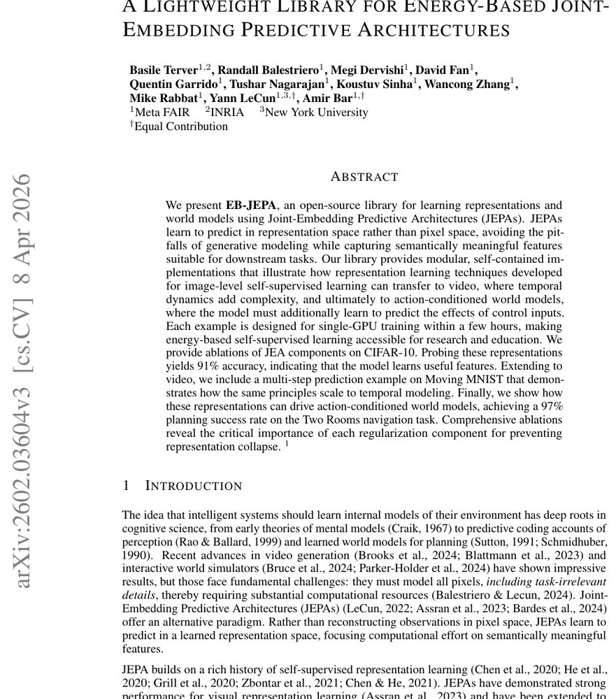 A Lightweight Library for Energy-Based Joint-Embedding Predictive Architectures Figure 1