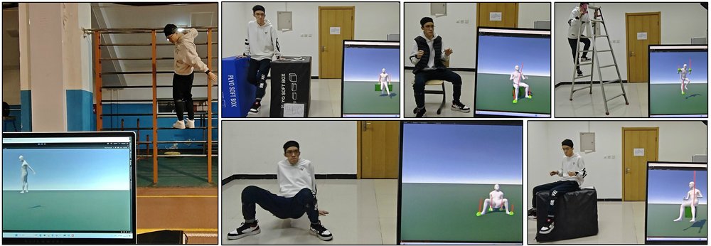 Improving Global Motion Estimation in Sparse IMU-based Motion Capture with Physics Figure 1