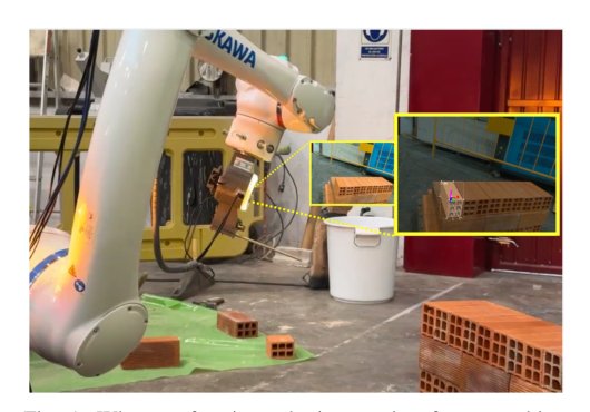 JENGA: Object selection and pose estimation for robotic grasping from a stack Figure 1