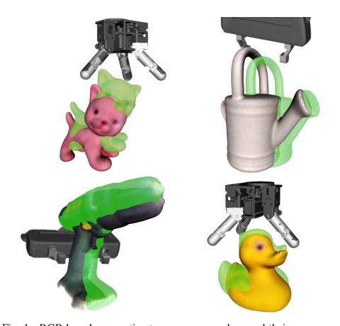Consensus-Driven Uncertainty for Robotic Grasping based on RGB Perception Figure 1
