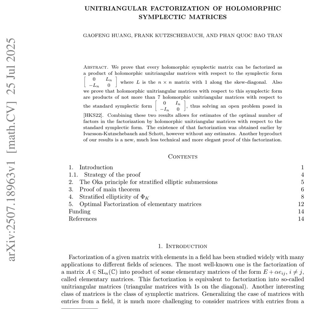 Untriangular factorization of holomorpic symplectic matrices Figure 1
