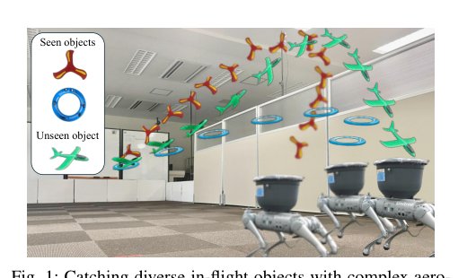DIPP: Discriminative Impact Point Predictor for Catching Diverse In-Flight Objects Figure 1