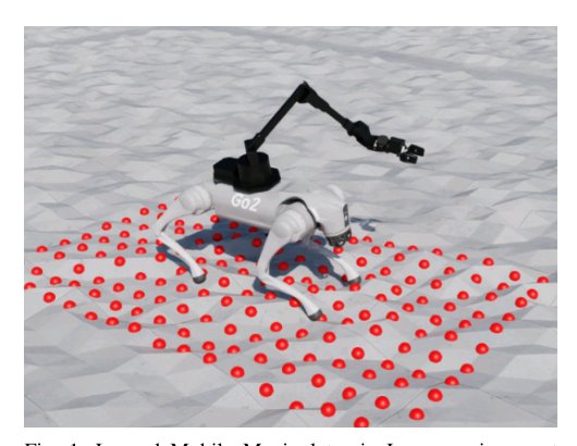 Autonomous Legged Mobile Manipulation for Lunar Surface Operations via Constrained Reinforcement Learning Figure 1
