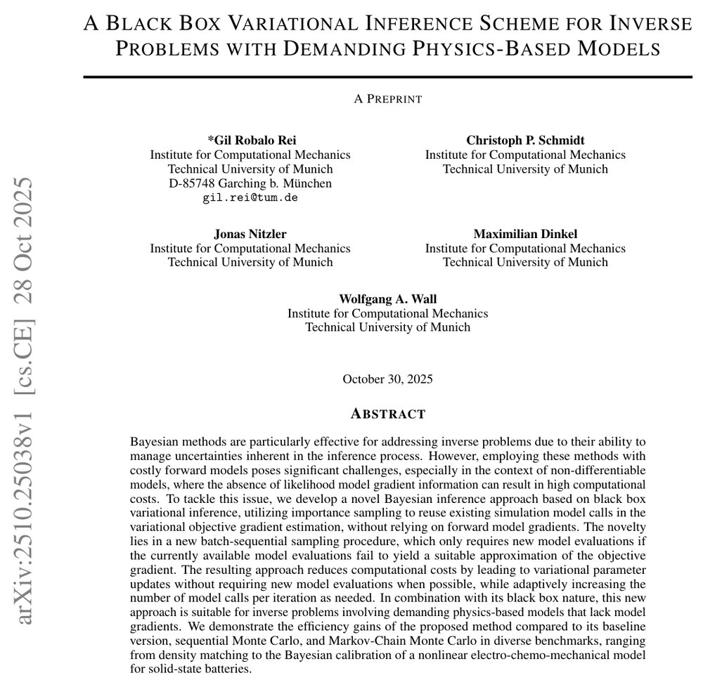 A Black Box Variational Inference Scheme for Inverse Problems with Demanding Physics-Based Models Figure 1