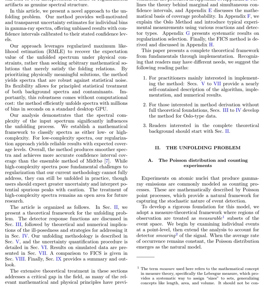 Regularized Unfolding of gamma-ray Spectra for Nuclear Physics Applications Figure 1