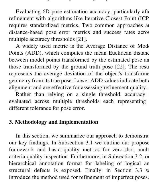 Zero-Shot Multi-Criteria Visual Quality Inspection for Semi-Controlled Industrial Environments via Real-Time 3D Digital Twin Simulation Figure 1