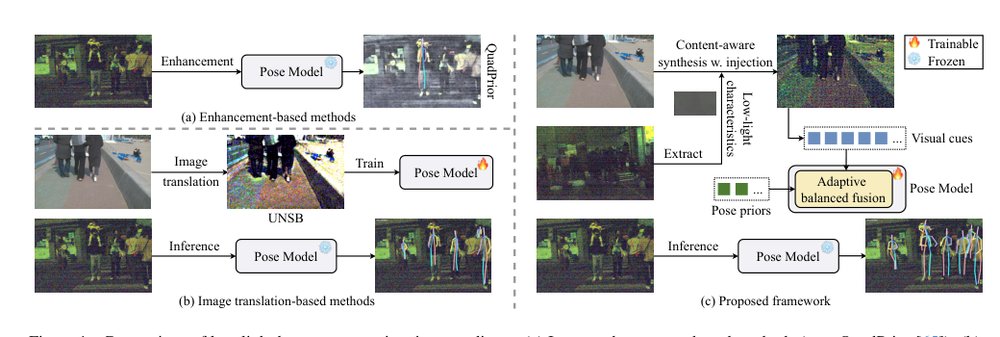 UDAPose: Unsupervised Domain Adaptation for Low-Light Human Pose Estimation Figure 1