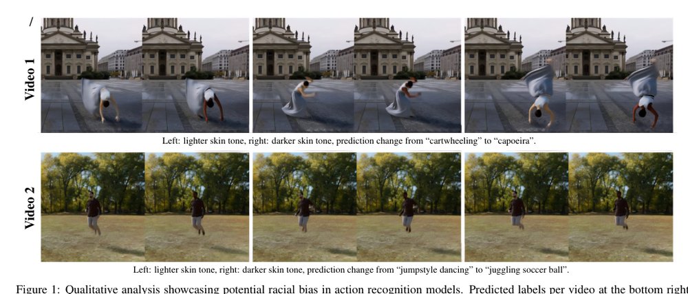 Identifying Ethical Biases in Action Recognition Models Figure 1
