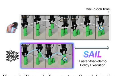 SAIL: Faster-than-Demonstration Execution of Imitation Learning Policies
