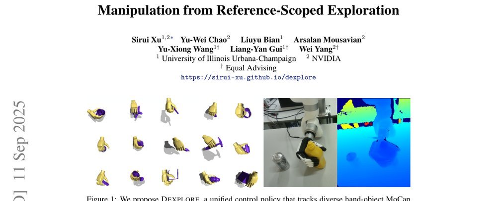 Dexplore: Scalable Neural Control for Dexterous Manipulation from Reference Scoped Exploration