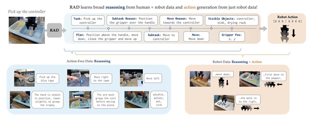 Action-Free Reasoning for Policy Generalization