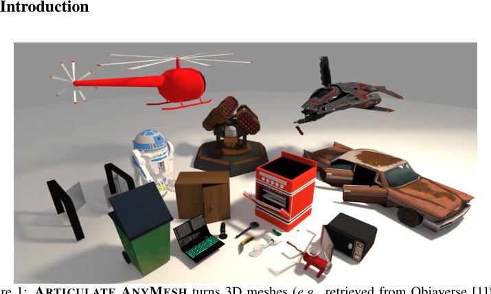 Articulate AnyMesh: Open-vocabulary 3D Articulated Objects Modeling