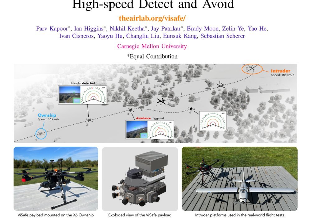 Demonstrating ViSafe: Vision-enabled Safety for High-speed Detect and Avoid figure