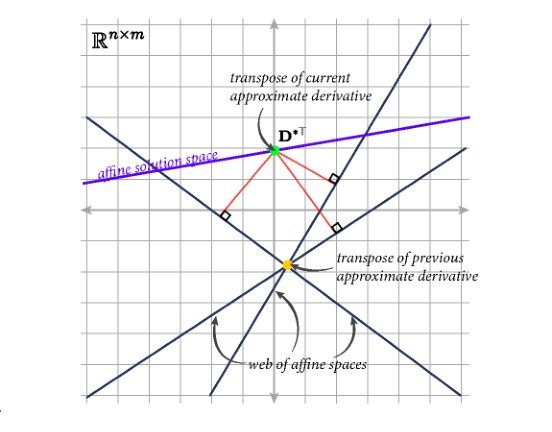 Coherence-based Approximate Derivatives via Web of Affine Spaces Optimization figure