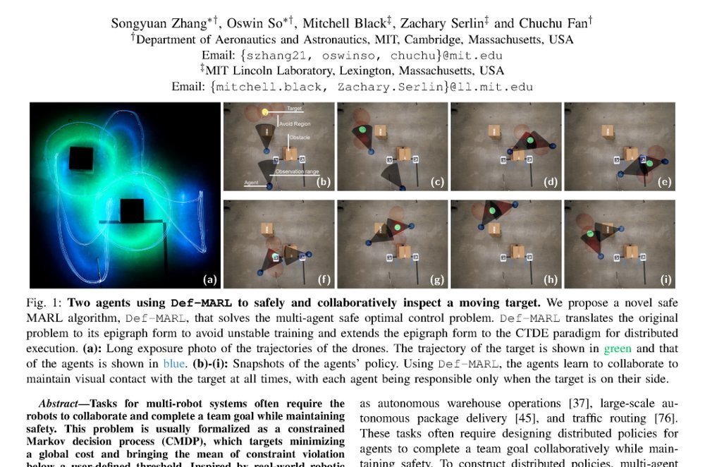 Solving Multi-Agent Safe Optimal Control with Distributed Epigraph Form MARL figure