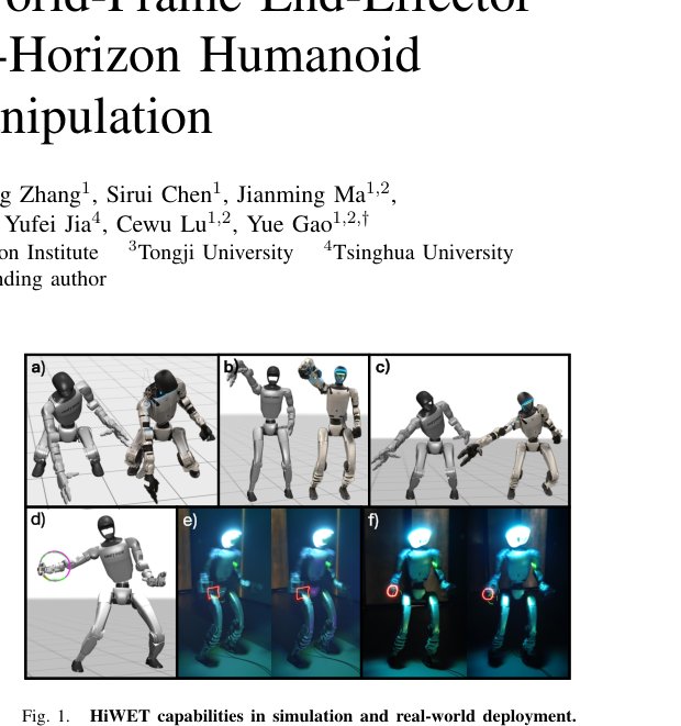 HiWET: Hierarchical World-Frame End-Effector Tracking for Long-Horizon Humanoid Loco-Manipulation figure